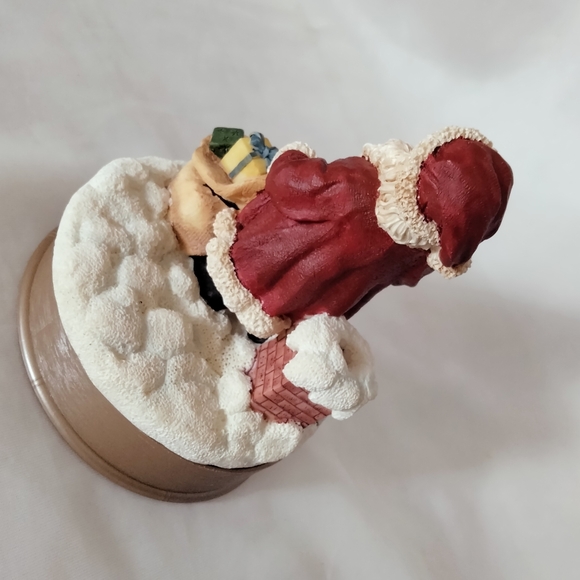 Christmas Santa Claus Figurine Candle Topper - Picture 8 of 16